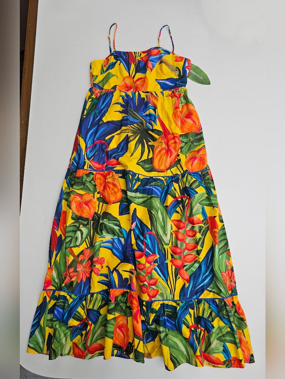 Farm Rio Bright Nature Maxi SunDress - Picture 2 of 10